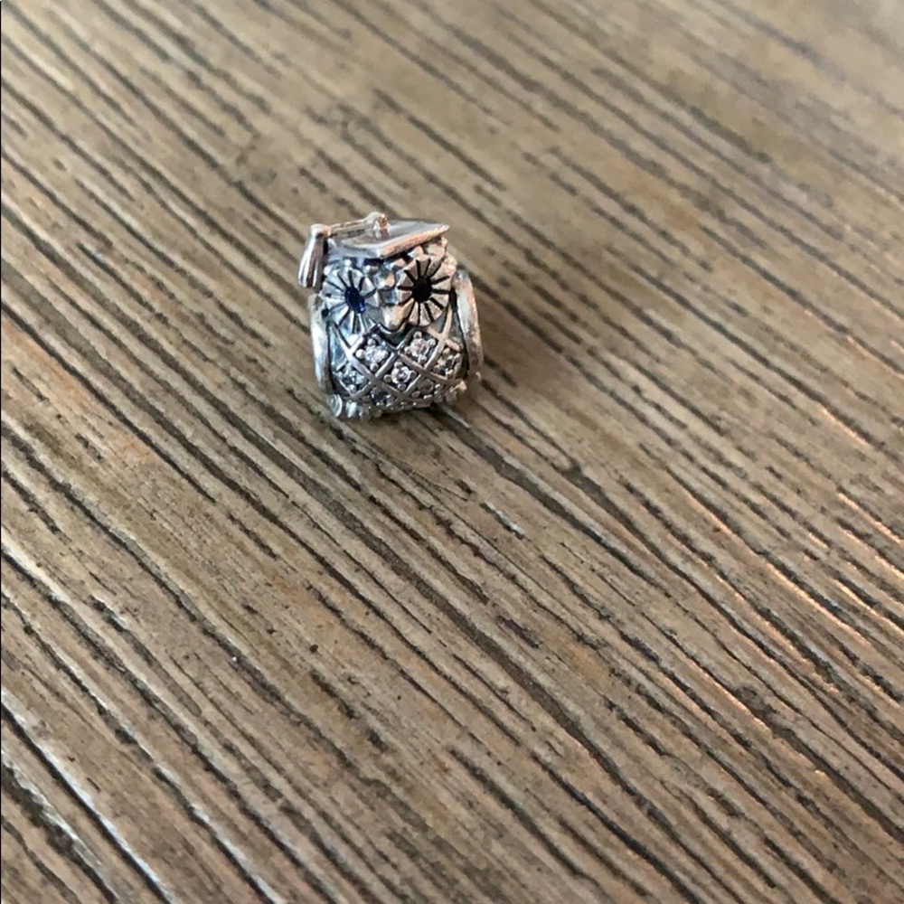 Owl graduation Pandora charm